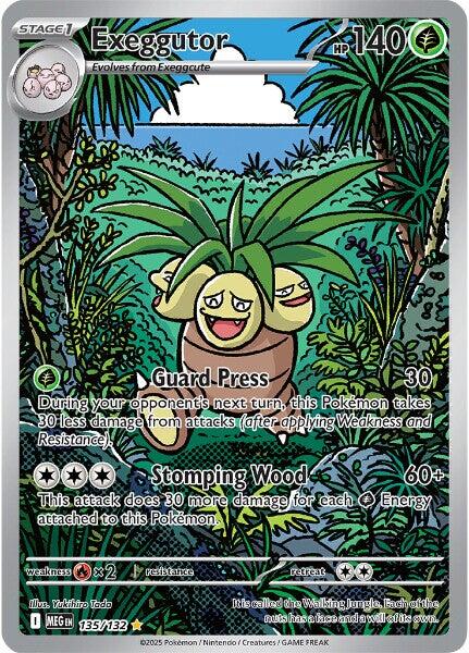 Exeggutor - 135/132 - (ME01: Mega Evolution) (Illustration Rare)