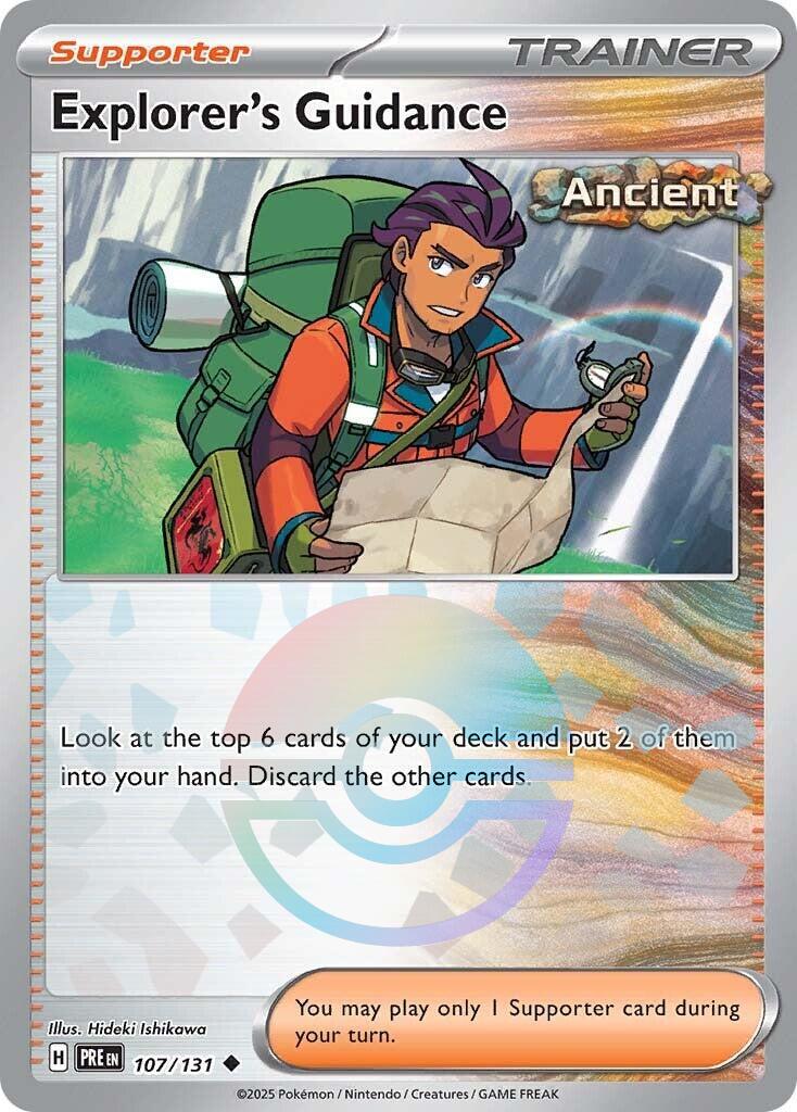 Explorer's Guidance (Poke Ball Pattern) - (SV: Prismatic Evolutions) (Uncommon)