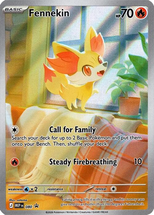 Fennekin - 080 - (ME: Mega Evolution Promo) (Promo)
