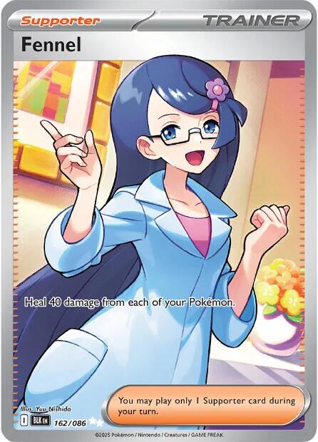 Fennel - 162/086 - (SV: Black Bolt) (Ultra Rare)