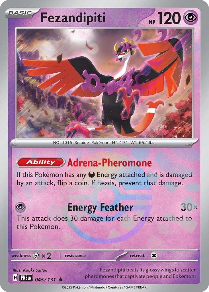 Fezandipiti (Poke Ball Pattern) - (SV: Prismatic Evolutions) (Rare)