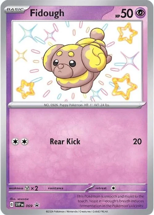 Fidough - 069 - (SV: Scarlet & Violet Promo Cards) (Promo) Holofoil