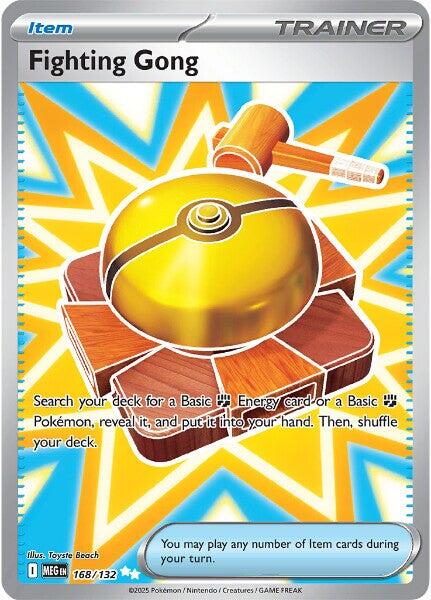 Fighting Gong - 168/132 - (ME01: Mega Evolution) (Ultra Rare)
