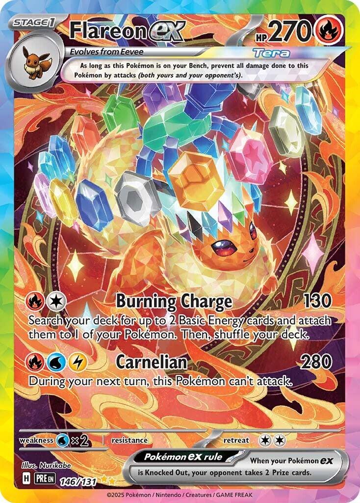Flareon ex - 146/131 - (SV: Prismatic Evolutions) (Special Illustration Rare) Holofoil