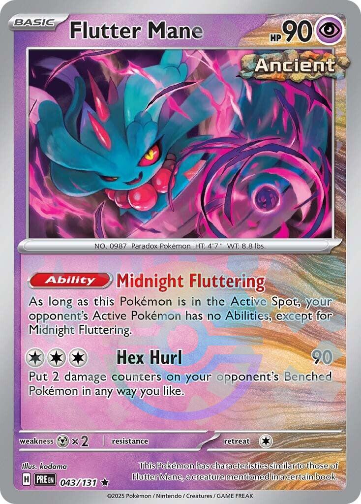 Flutter Mane (Poke Ball Pattern) - (SV: Prismatic Evolutions) (Rare)