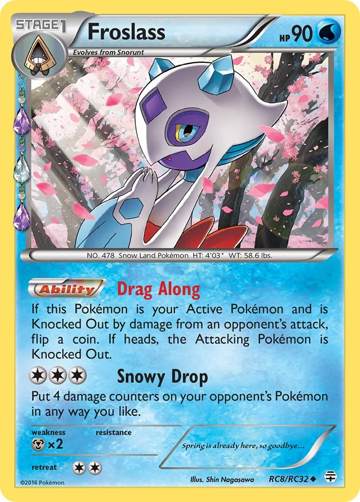Froslass RC8/RC32 - (Generations: Radiant Collection) (Uncommon) Holofoil