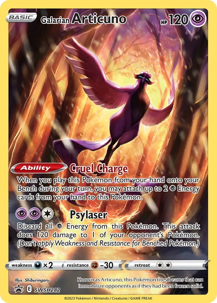 Galarian Articuno - SWSH282 - (SWSH: Sword & Shield Promo Cards) (Promo)