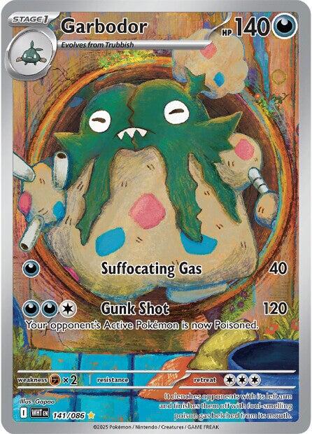 Garbodor - 141/086 - (SV: White Flare) (Illustration Rare)
