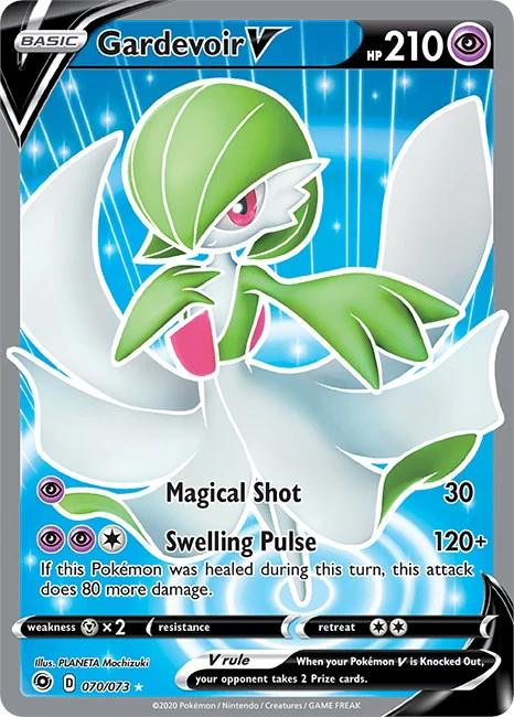 Gardevoir V (Full Art) - (Champion's Path) (Ultra Rare)