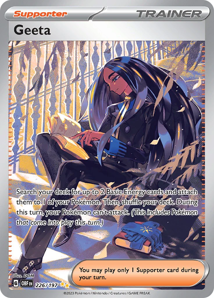Geeta - 226/197 - (SV03: Obsidian Flames) (Special Illustration Rare)