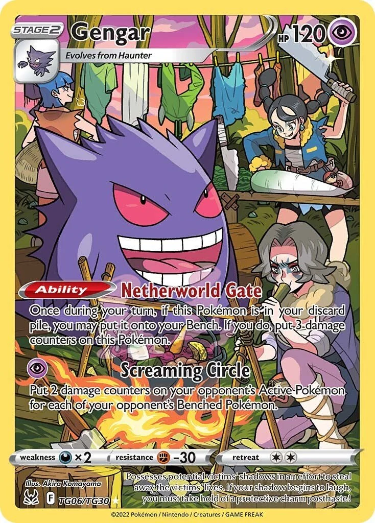 Gengar TG06/TG30 - (SWSH11: Lost Origin Trainer Gallery) (Ultra Rare) Holofoil