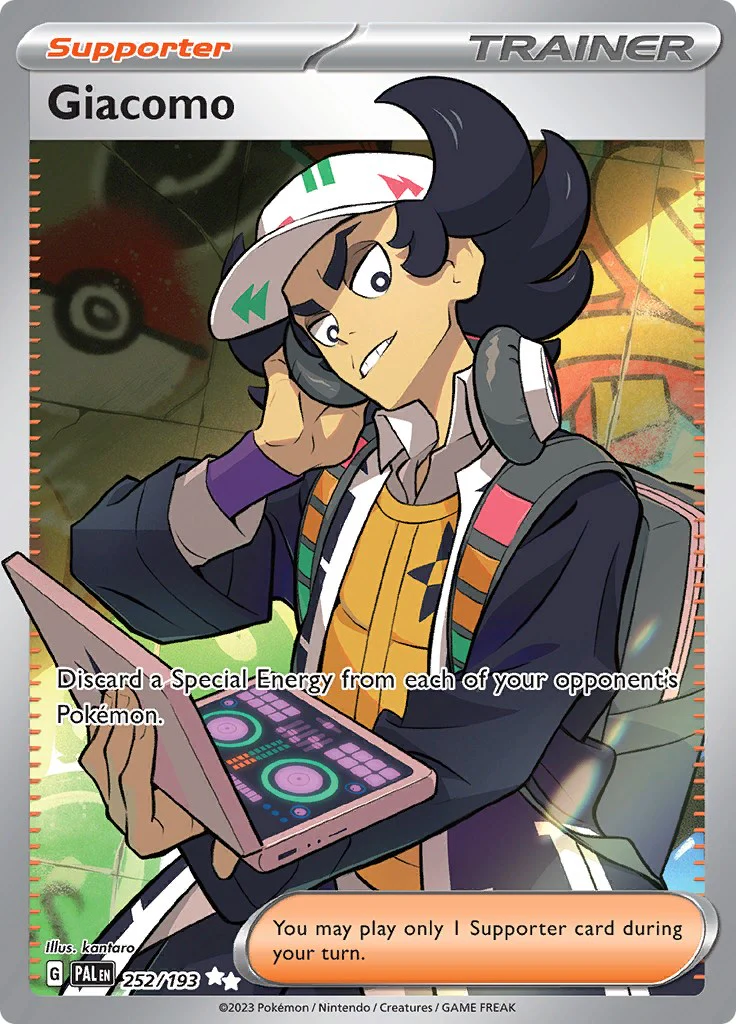 Giacomo - 252/193 - (SV02: Paldea Evolved) (Ultra Rare)