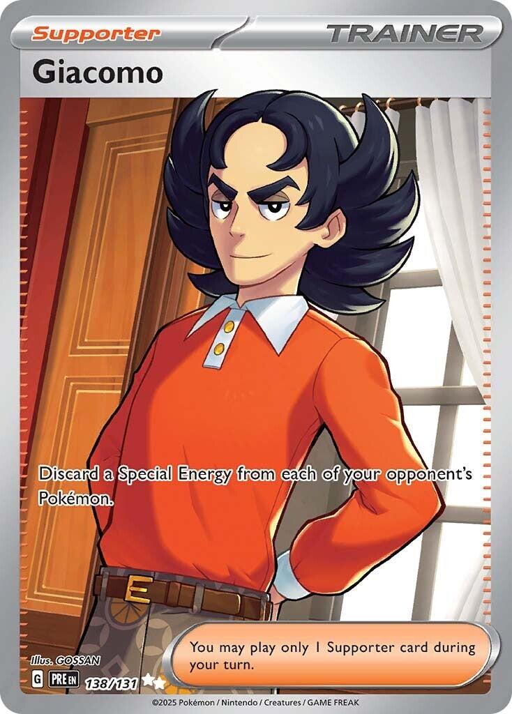 Giacomo 138/131 - (SV: Prismatic Evolutions) (Ultra Rare) Holofoil