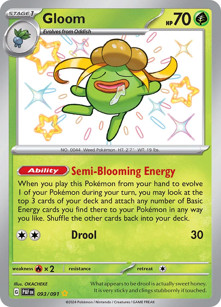 Gloom - (SV: Paldean Fates) (Shiny Rare)