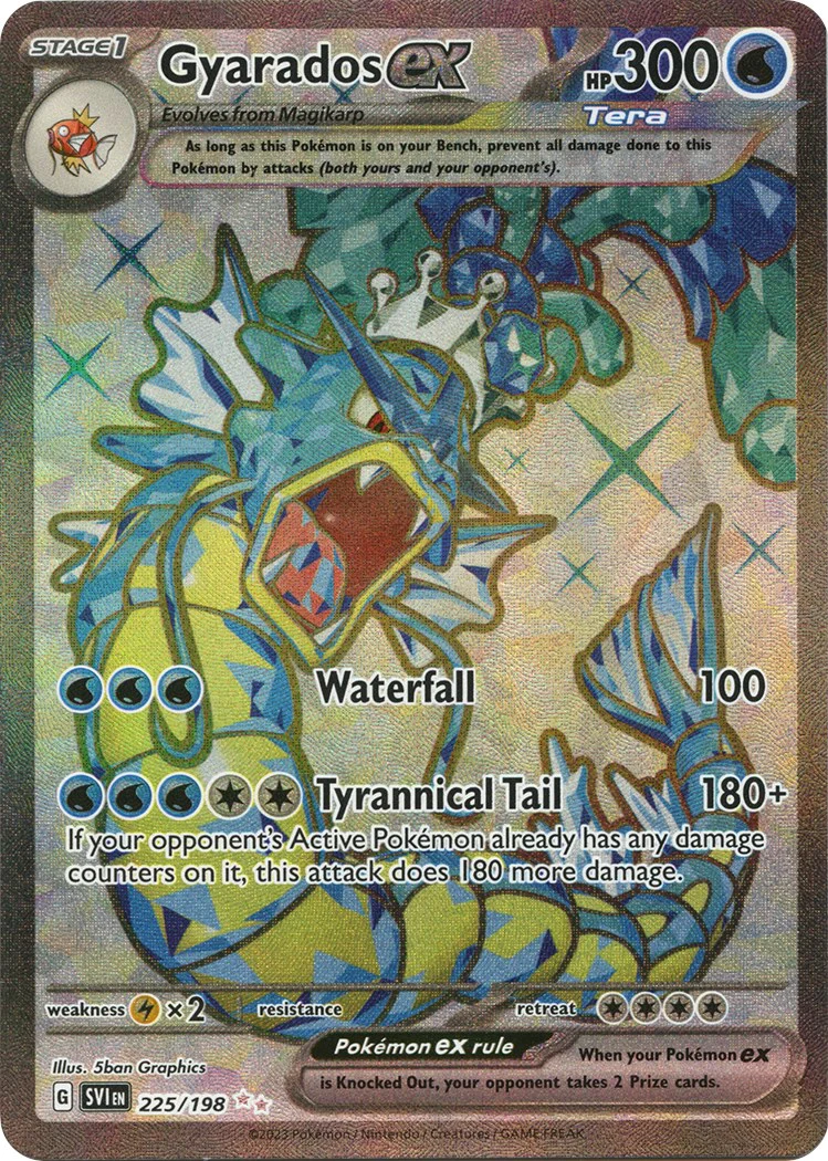 Gyarados ex - 225/198 - (SV01: Scarlet & Violet Base Set) (Ultra Rare)