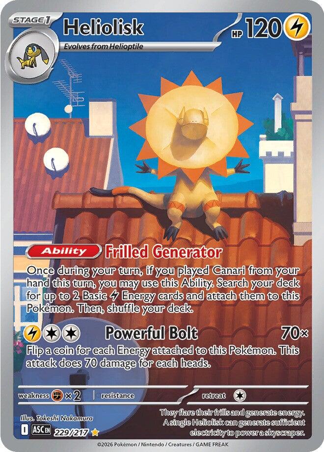 Heliolisk - 229/217 - (ME: Ascended Heroes) (Illustration Rare)