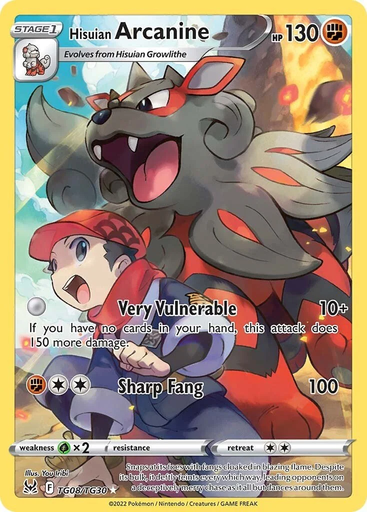 Hisuian Arcanine - (SWSH11: Lost Origin Trainer Gallery) (Ultra Rare)