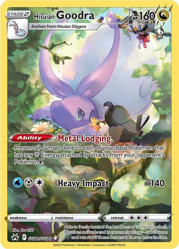 Hisuian Goodra - (SWSH: Crown Zenith: Galarian Gallery) (Ultra Rare)