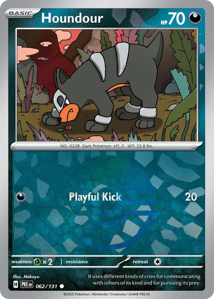 Houndour (Poke Ball Pattern) - (SV: Prismatic Evolutions) (Common)