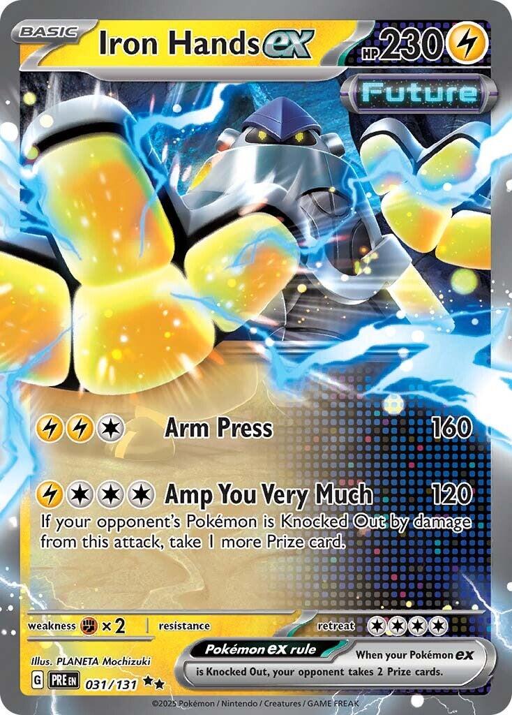 Iron Hands ex - 031/131 - (SV: Prismatic Evolutions) (Double Rare)