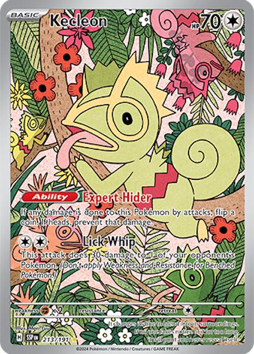 Kecleon - 213/191 - (SV08: Surging Sparks) (Illustration Rare) Holofoil