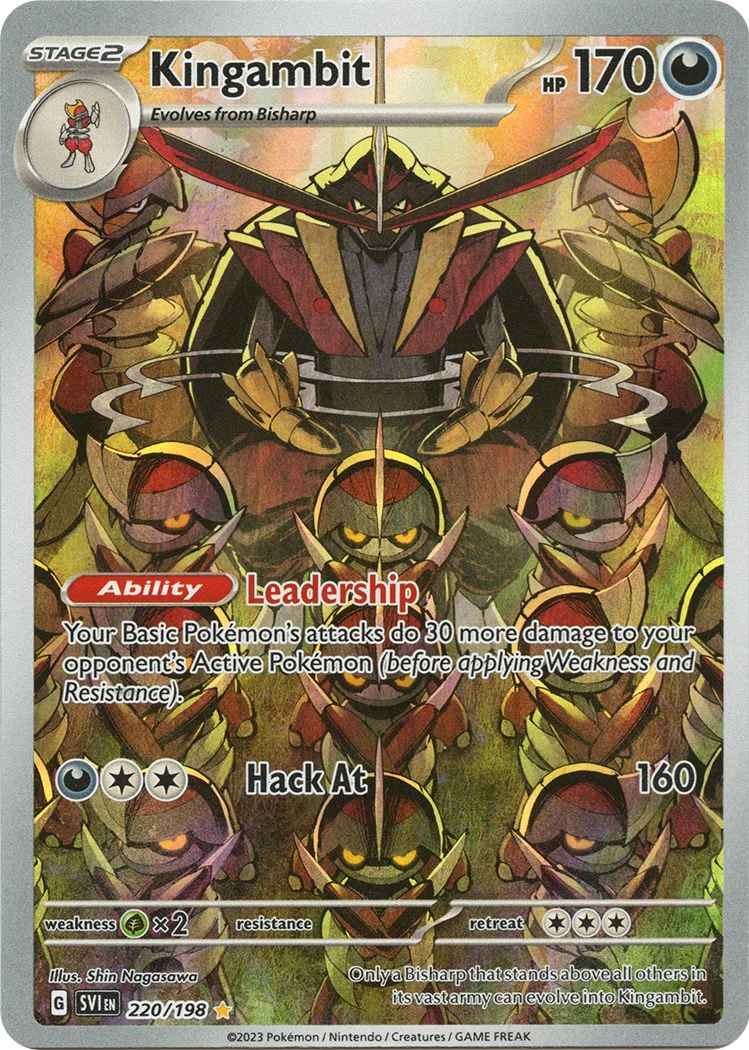 Kingambit - 220/198 - (SV01: Scarlet & Violet Base Set) (Illustration Rare)