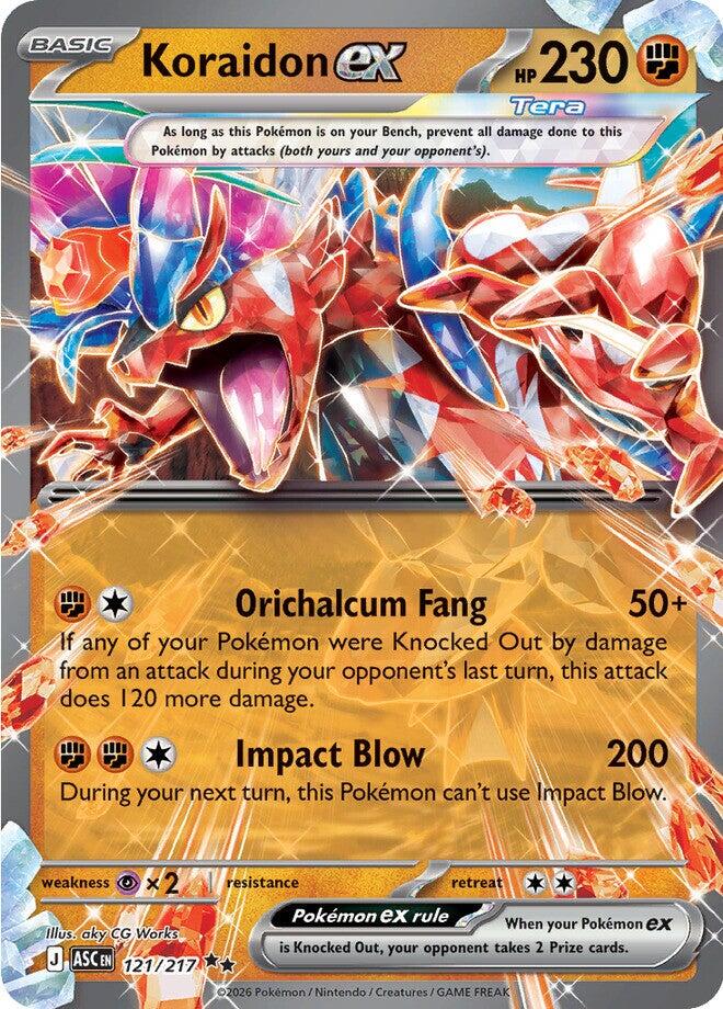Koraidon ex - (ME: Ascended Heroes) (Double Rare)