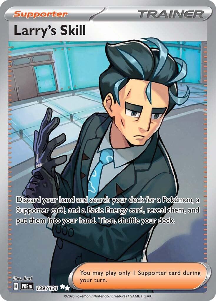 Larry's Skill - 139/131 - (SV: Prismatic Evolutions) (Ultra Rare)
