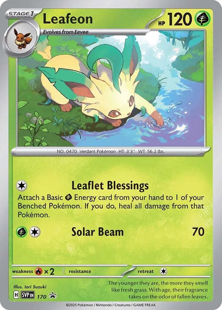 Leafeon - 170 (Cosmos Holo) - (SV: Scarlet & Violet Promo Cards) (Promo)