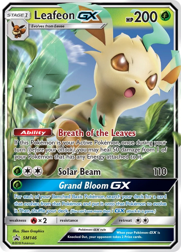 Leafeon GX - SM146 - (SM Promos) (Promo)