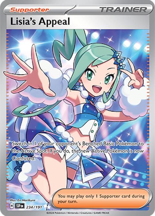 Lisia's Appeal - 234/191 - (SV08: Surging Sparks) (Ultra Rare)