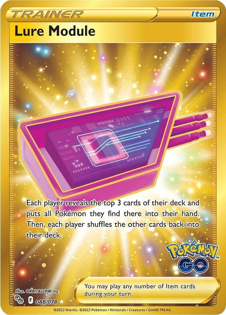 Lure Module (Secret) - (Pokemon GO) (Secret Rare)