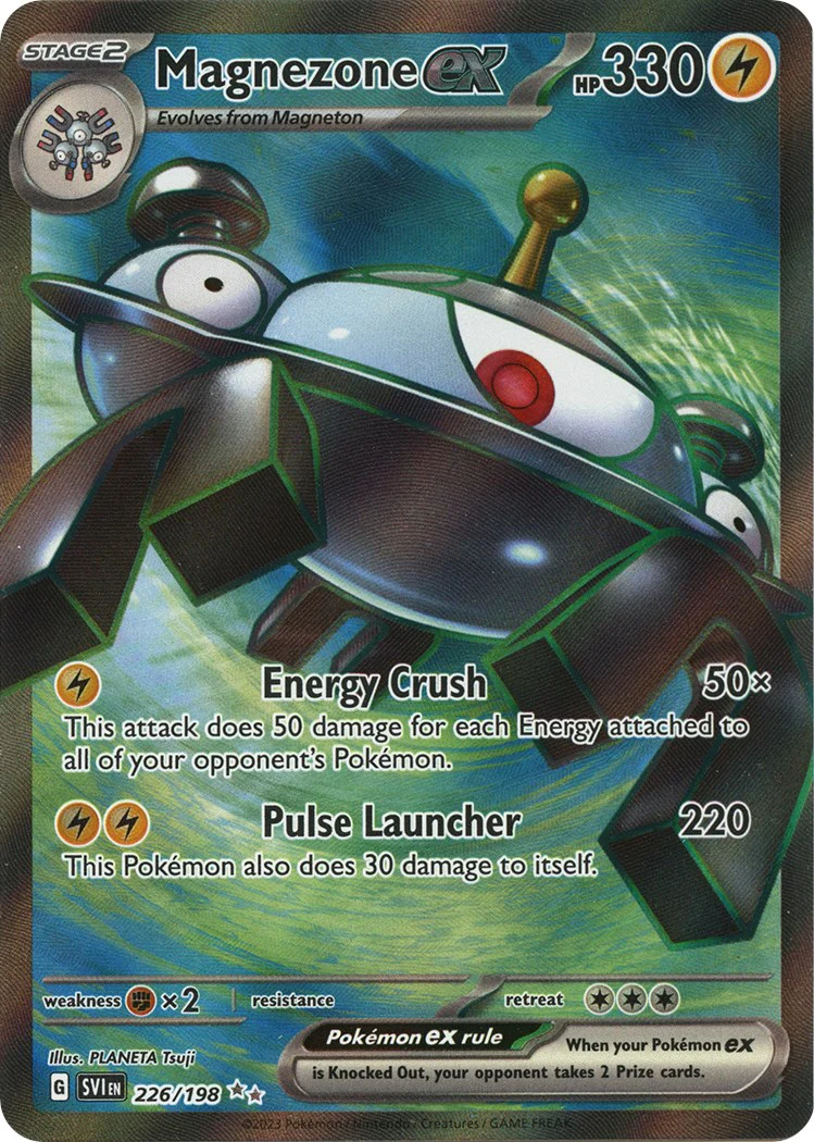 Magnezone ex - 226/198 - (SV01: Scarlet & Violet Base Set) (Ultra Rare) Holofoil