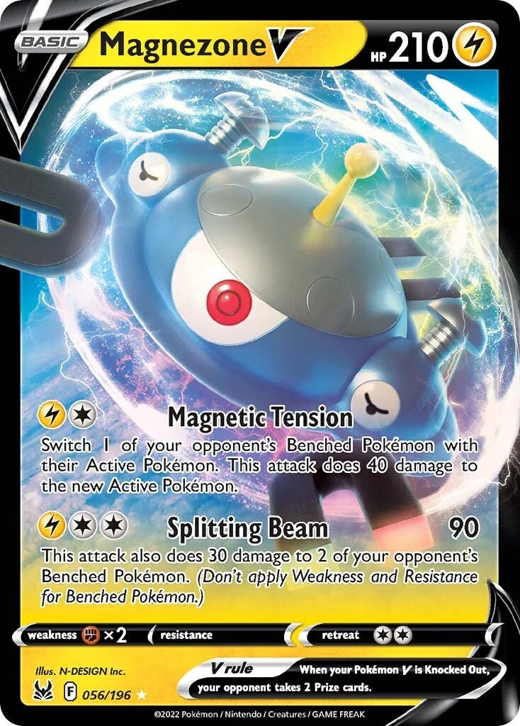 Magnezone V 056/196 - (SWSH11: Lost Origin) (Ultra Rare) Holofoil