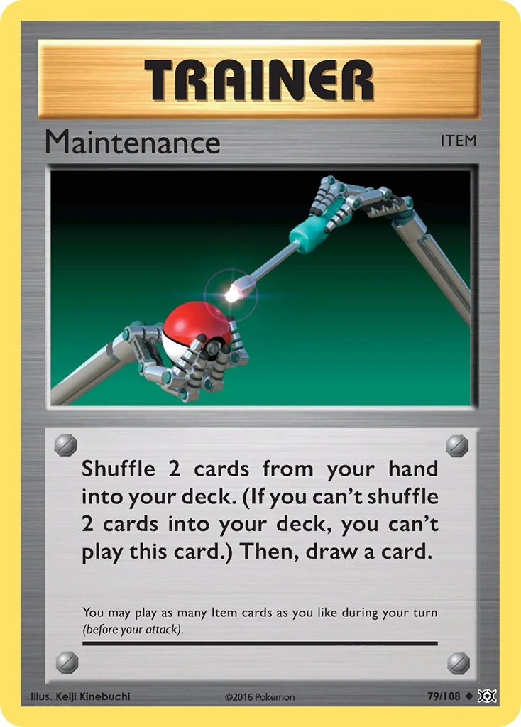 Maintenance 79/108 - (XY - Evolutions) (Uncommon) Normal