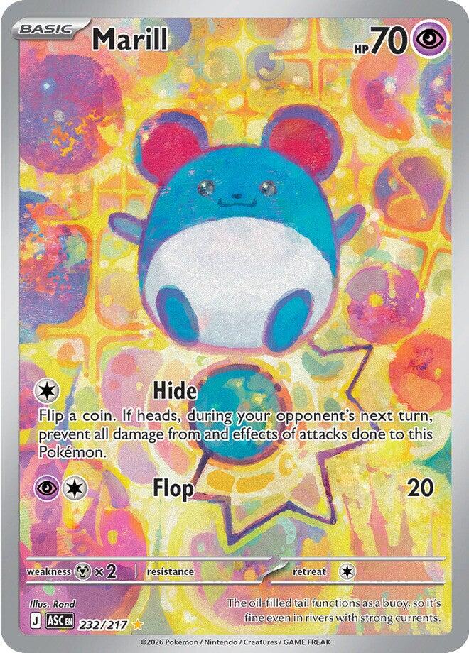 Marill - 232/217 - (ME: Ascended Heroes) (Illustration Rare)