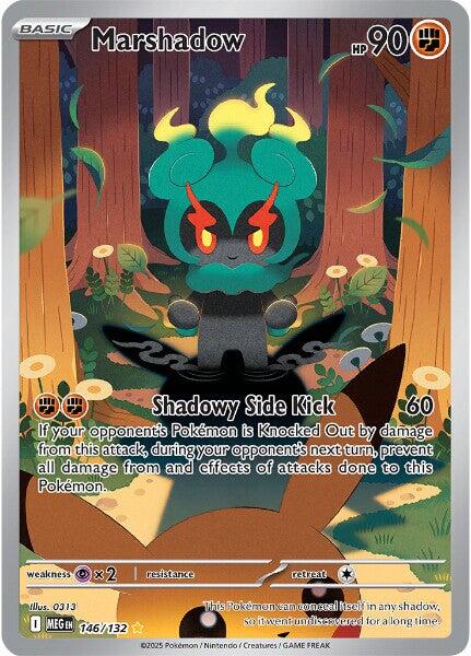 Marshadow - 146/132 - (ME01: Mega Evolution) (Illustration Rare)