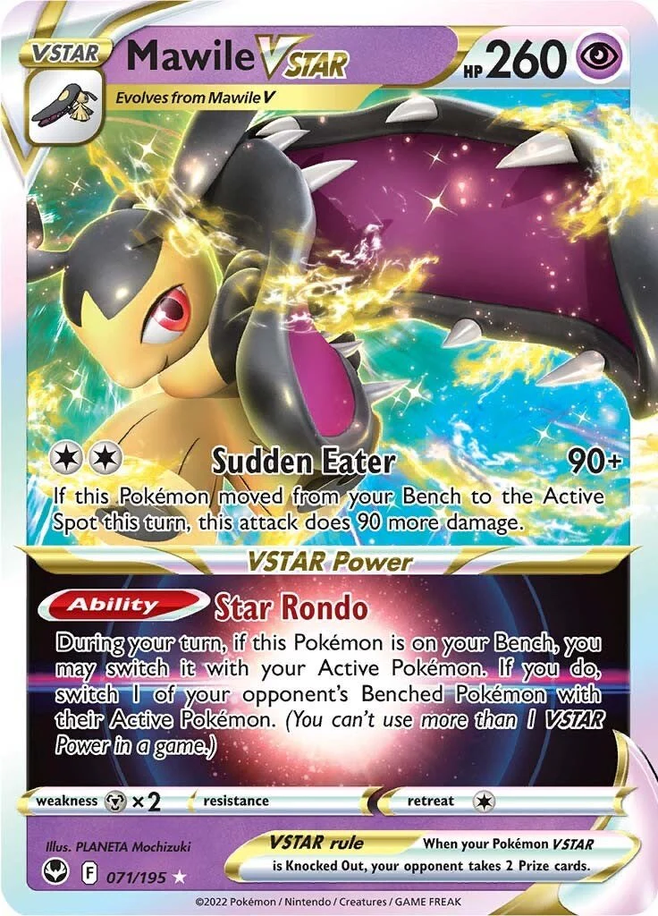 Mawile VSTAR 071/195 - (SWSH12: Silver Tempest) (Ultra Rare) Holofoil