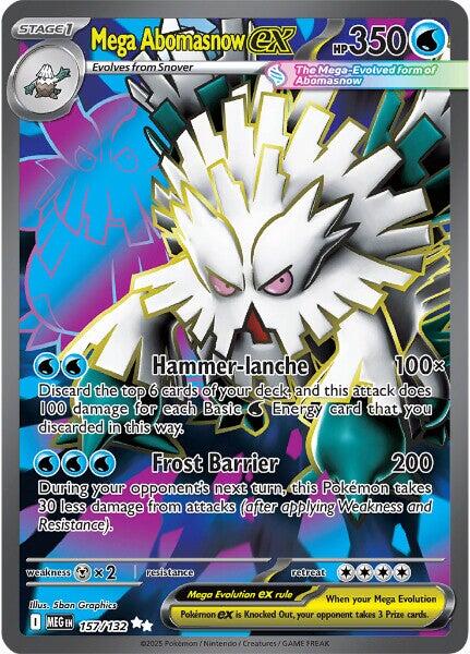 Mega Abomasnow ex - 157/132 - (ME01: Mega Evolution) (Ultra Rare)