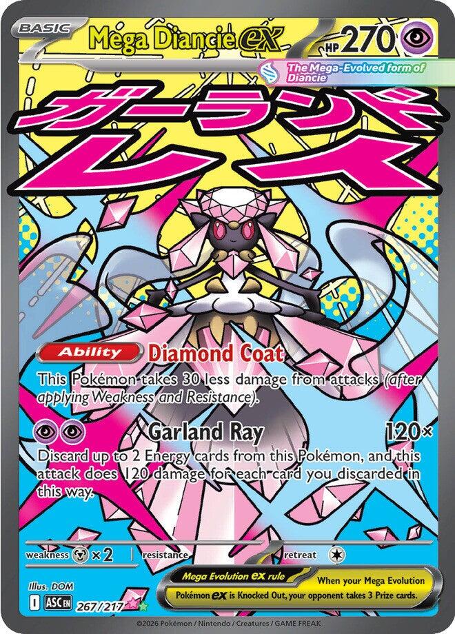 Mega Diancie ex - 267/217 - (ME: Ascended Heroes)