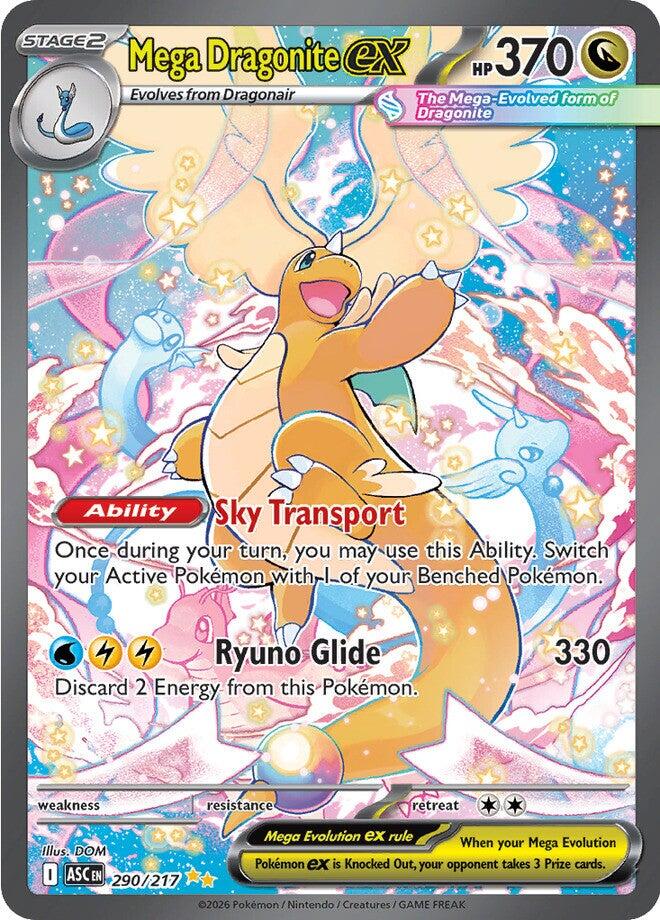 Mega Dragonite ex - 290/217 - (ME: Ascended Heroes) (Special Illustration Rare)