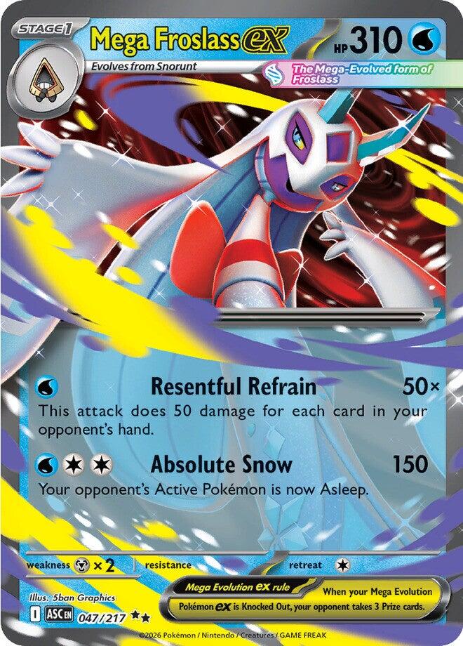 Mega Froslass ex - 047/217 - (ME: Ascended Heroes) (Double Rare)