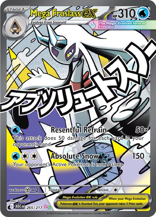 Mega Froslass ex - 265/217 - (ME: Ascended Heroes)