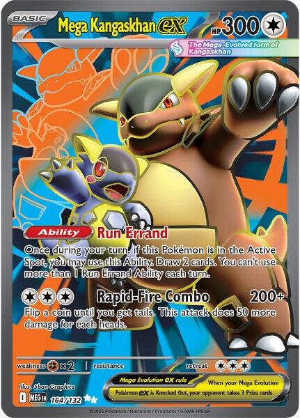 Mega Kangaskhan ex - 164/132 - (ME01: Mega Evolution) (Ultra Rare) Holofoil