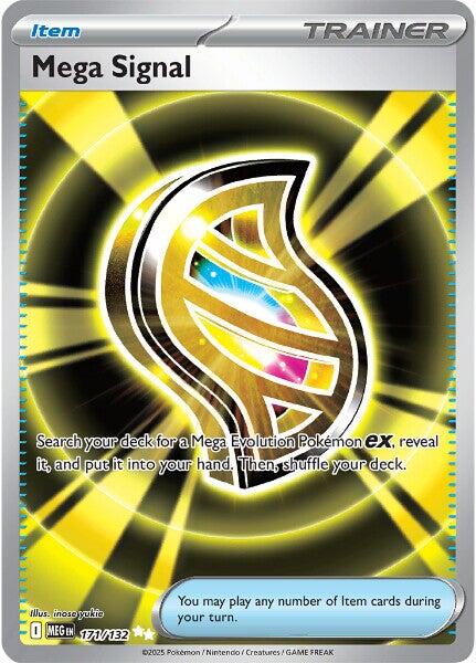 Mega Signal - 171/132 - (ME01: Mega Evolution) (Ultra Rare) Holofoil