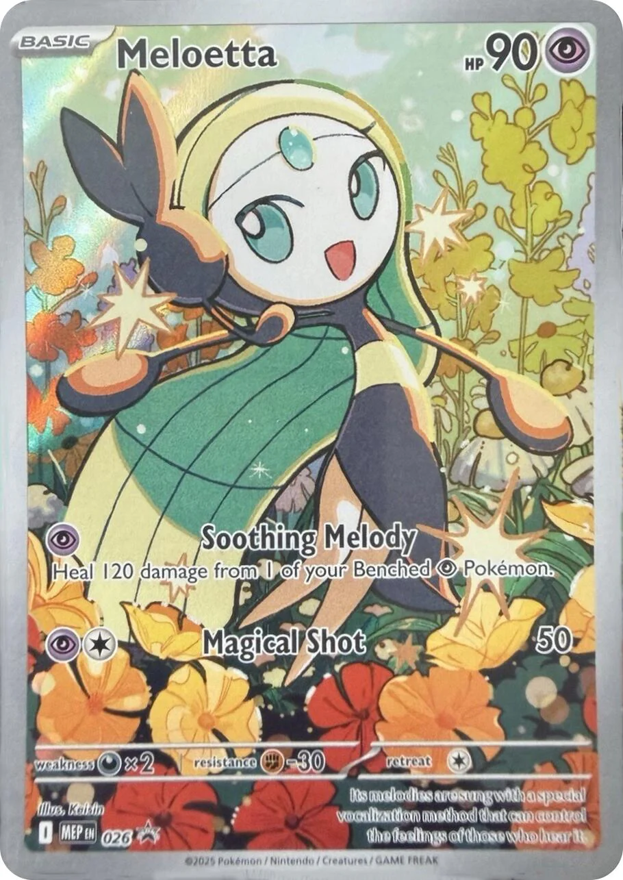 Meloetta - 026 - (ME: Mega Evolution Promo) (Illustration Rare)