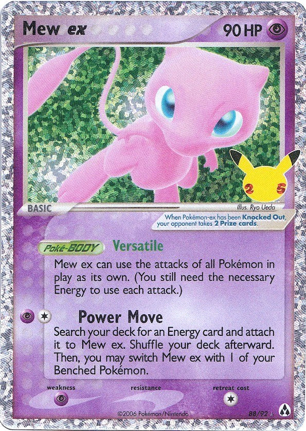 Mew ex 88/92 - (Celebrations: Classic Collection) (Classic Collection) Holofoil