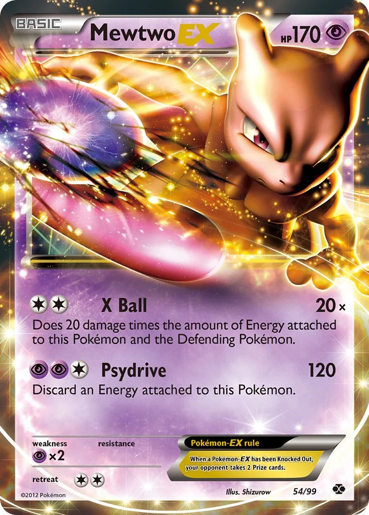 Mewtwo EX 54/99 - (Next Destinies) (Ultra Rare) Holofoil