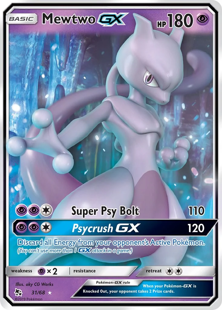 Mewtwo GX - (Hidden Fates) (Ultra Rare)