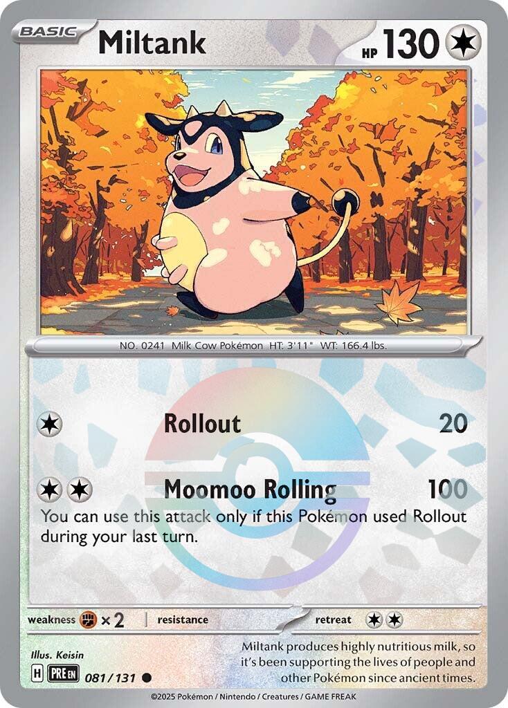 Miltank (Poke Ball Pattern) - (SV: Prismatic Evolutions) (Common)